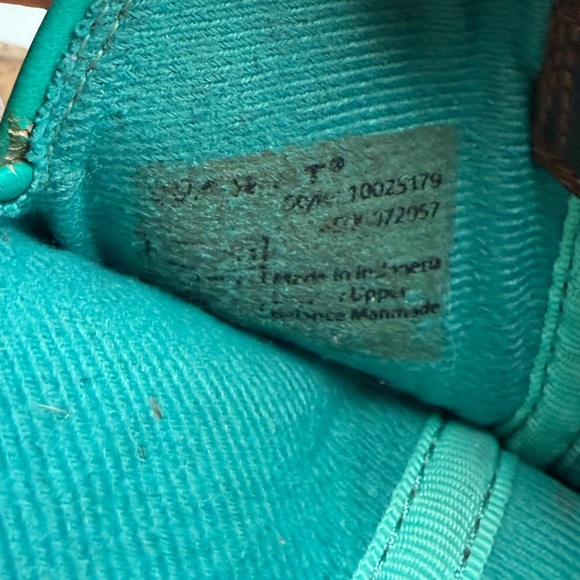 Ariat Youth Cowboy Boots Size 5 Fits Women’s 7 Brown Western Boots - Picture 10 of 12